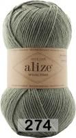 ALIZE WOOLTIME (274); 75% шерсть супервош, 25% полиамид; 100 г / 200 м
