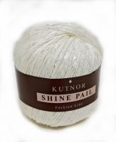 Пряжа KUTNOR Shine Pail (018); Состав: 98% хлопок, 2% пайетки; 50 г / 120 м